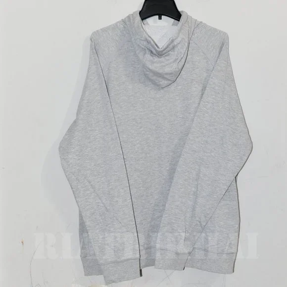 Grey NWT 32 Degrees Heat Men's French Terry Long Sleeve Hoodie Sweatshirt - Picture 2 of 3